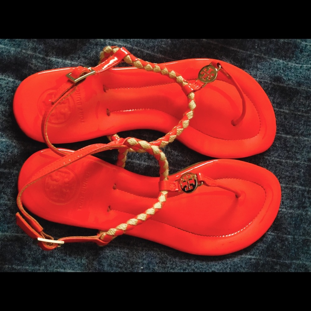 Tory Burch thong sandals - never worn